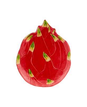 Farfurie pentru desert, 25 cm, Frutos Tropicais Pitaya - BORDALLO PINHEIRO